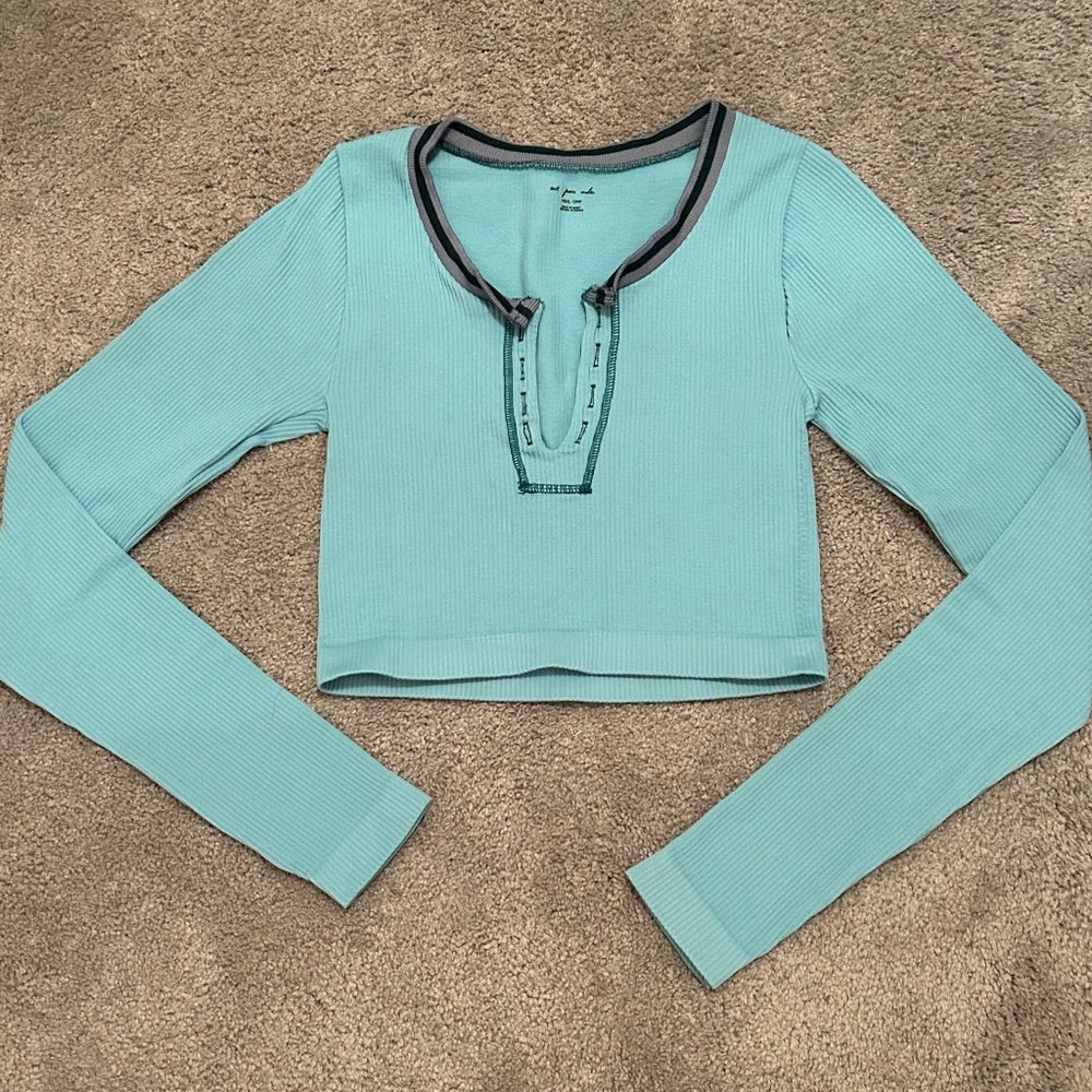 Out From Under Go For Gold Seamless Long Sleeve Top